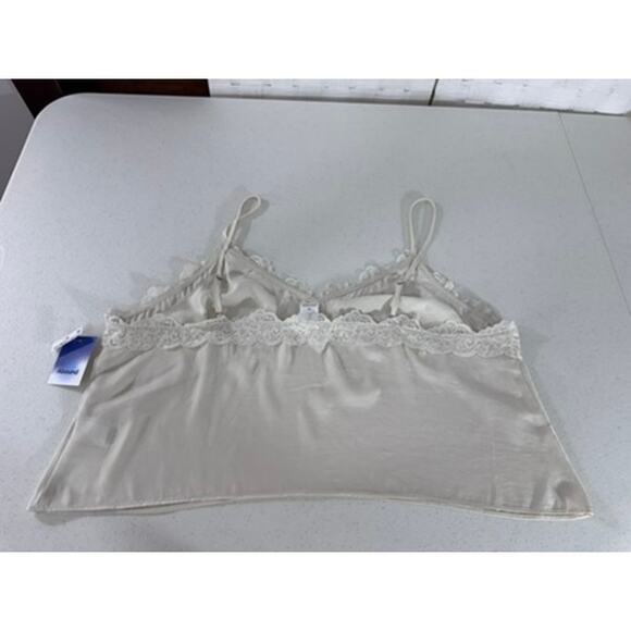 "ABOUND" Cream Colored Cami, Babydoll, Sexy, Cropped, Spaghetti Straps, Office - Picture 9 of 9